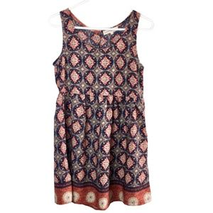 Altar'd State Fit and Flare Aztec Dress